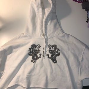 Urban outfitters cropped hoodie